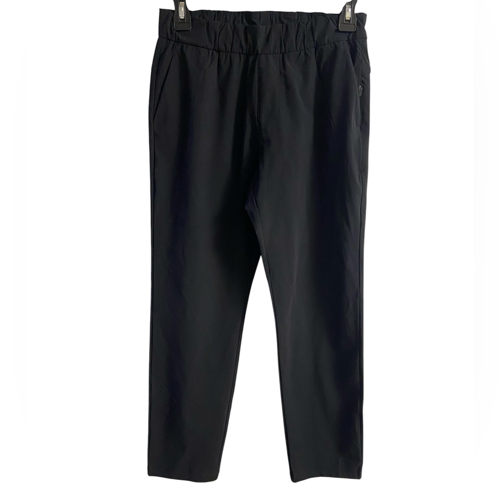 Vuori black athletic pants ankle elastic waist Women XS NWOT